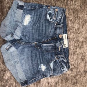 Garage dark wash blue denim jeans size 00